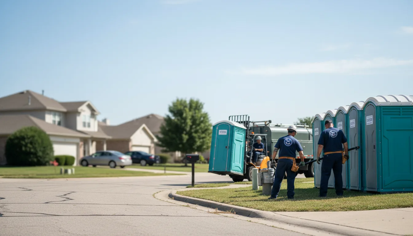 Porta Potty Rental in Ellisville, IL near me